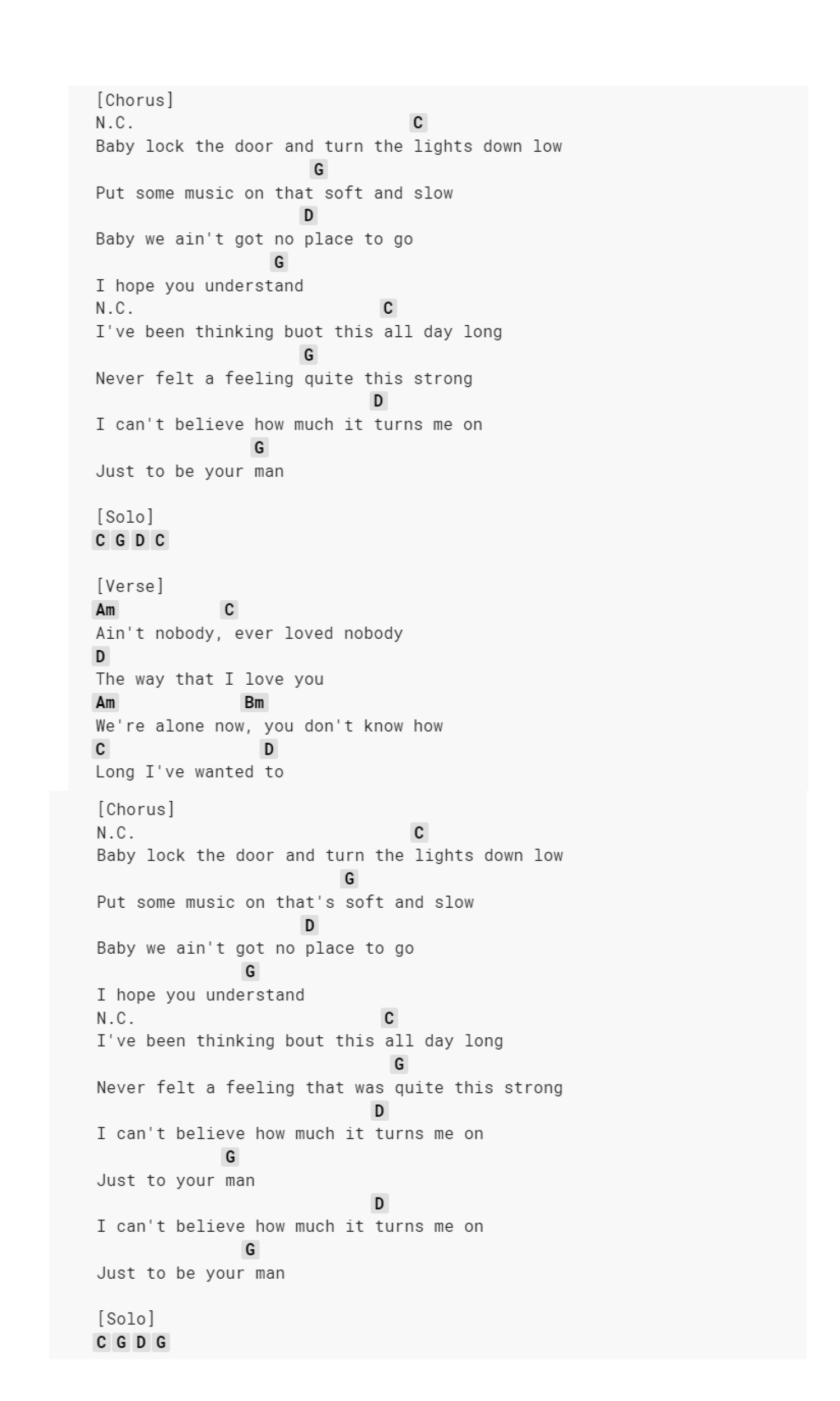 Josh Turner《Your Man》吉他谱_C调吉他弹唱谱_和弦谱 打谱啦