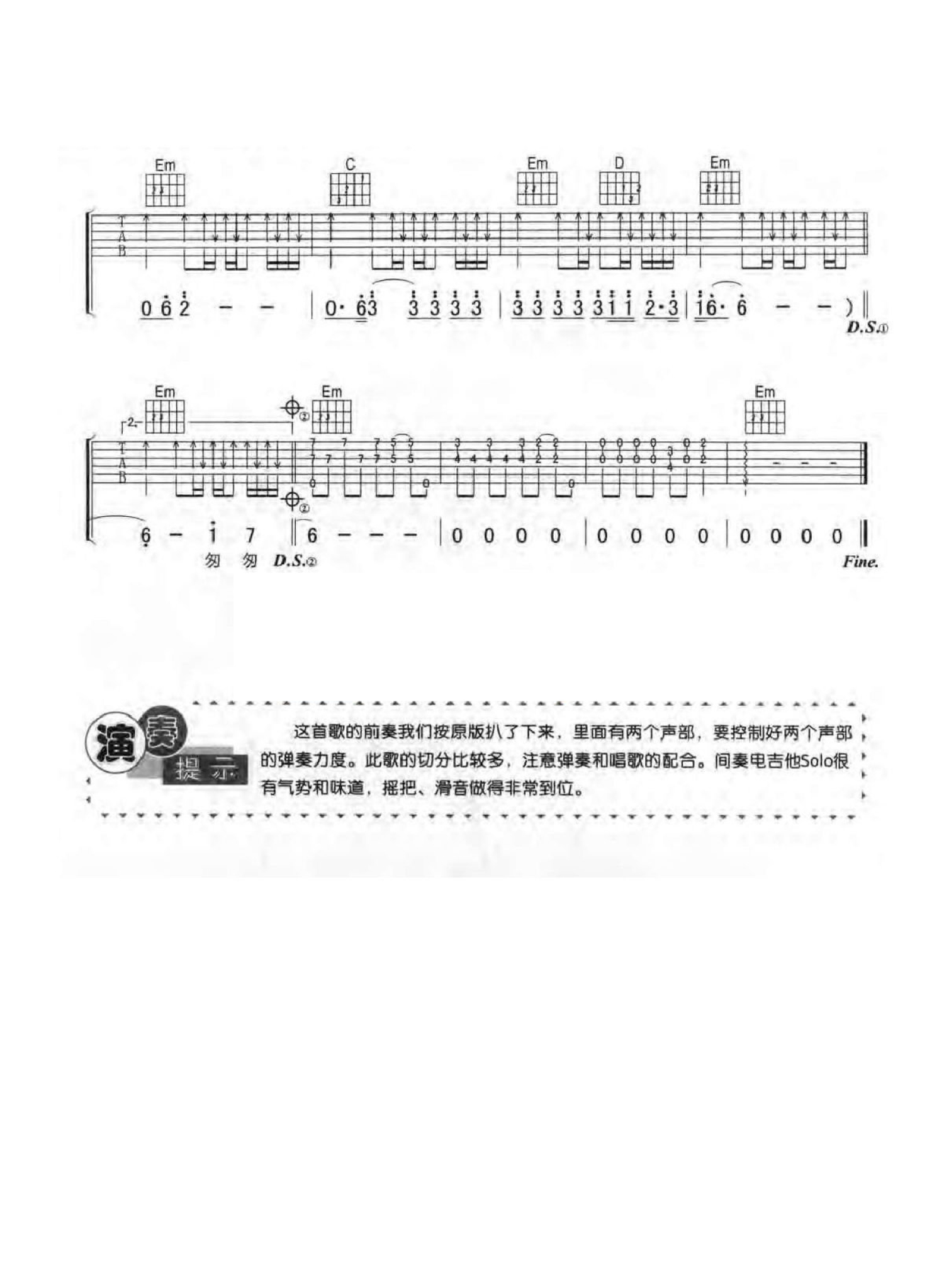 习惯一个人吉他谱_刘崇健_G调弹唱64%单曲版 - 吉他世界