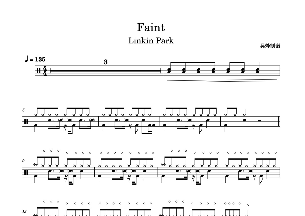 Lost吉他谱_Linkin Park,林肯公园_C调弹唱89%单曲版 - 吉他世界
